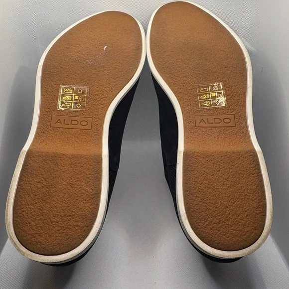 Men's Aldo Blue Oxford Shoes - Picture 4 of 6